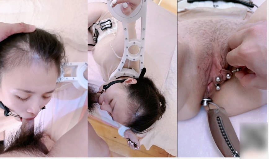 [MP4/795MB]国内超强调教大神【FFANSM】骚母狗日记第三季⑴，疯狂啪啪调教折磨狂喷