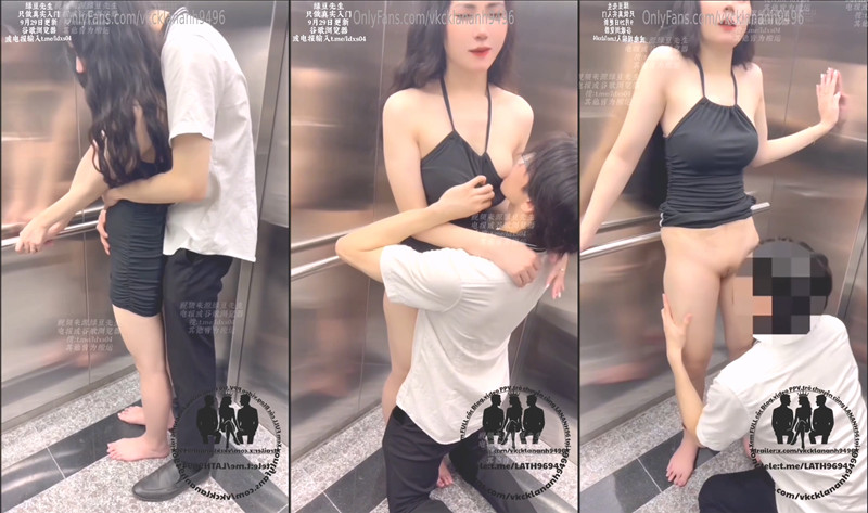 博主《vkcklananh9496》给粉丝寄送自慰湿了后的原味内裤❤️电梯里故意当着摄像头露出勾引小哥把小穴舔