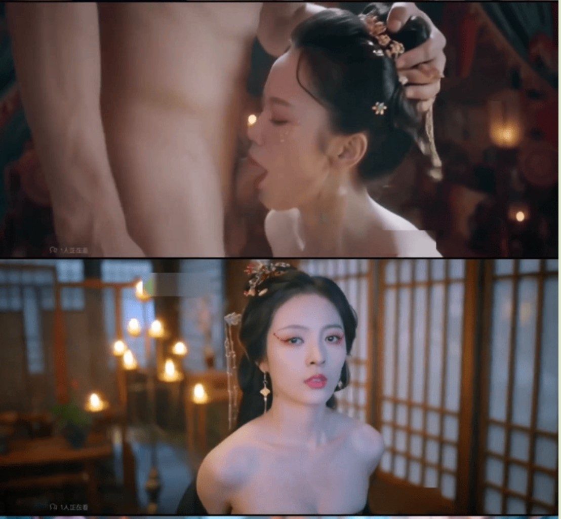 【AI推演】✅魔改版真人影游✅《咸鱼殿下》林妍柔李晚晚在皇子榻上浪叫着被粗鸡巴猛干骚穴，淫水四溅