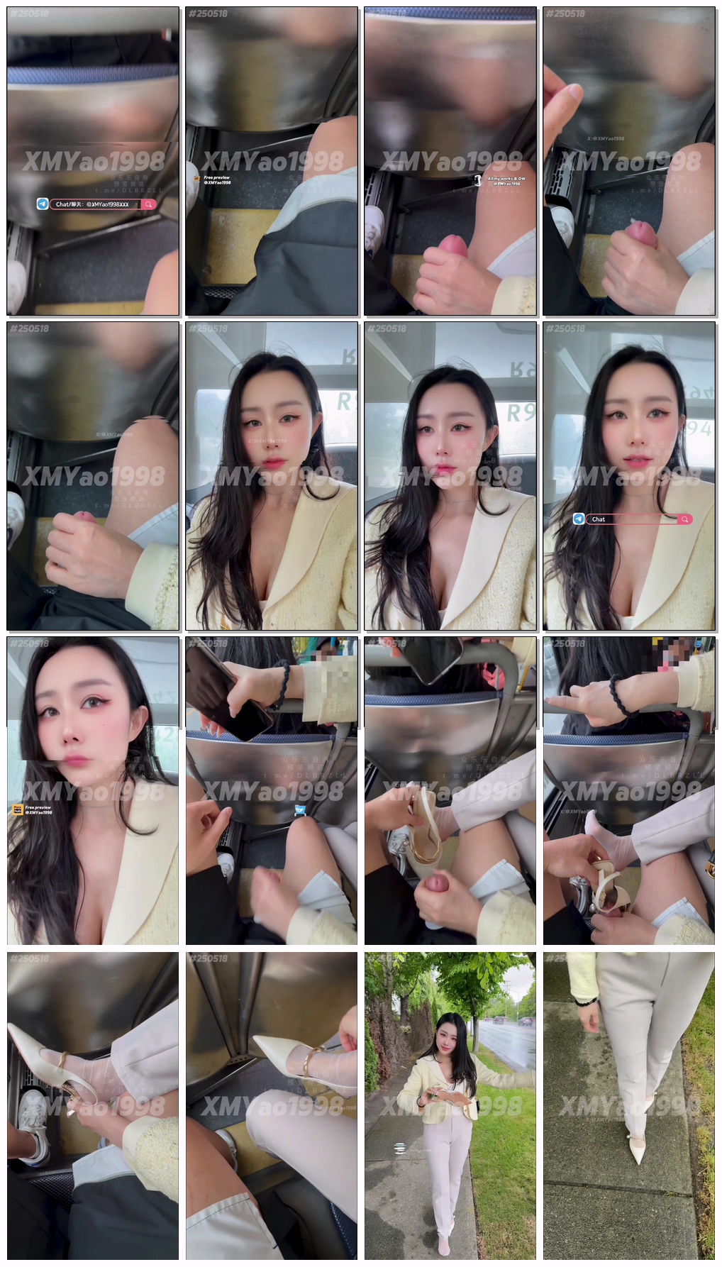 推特性爱大师95后绿帽情侣美腿女王「汐梦瑶」《公交车露出打飞机》在对面阿姨眼皮子底下打飞机，射到高跟鞋里，再穿鞋走一圈