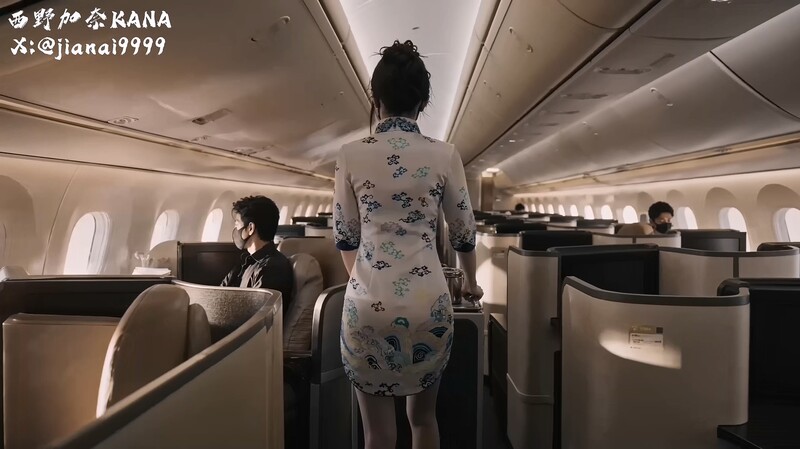 【长腿女神】西野加奈 - 诡异航空来自空姐的神秘奖励 长腿丝足挑逗榨精 爆插嫩穴汁液横流 无套抽射子宫激射痉挛